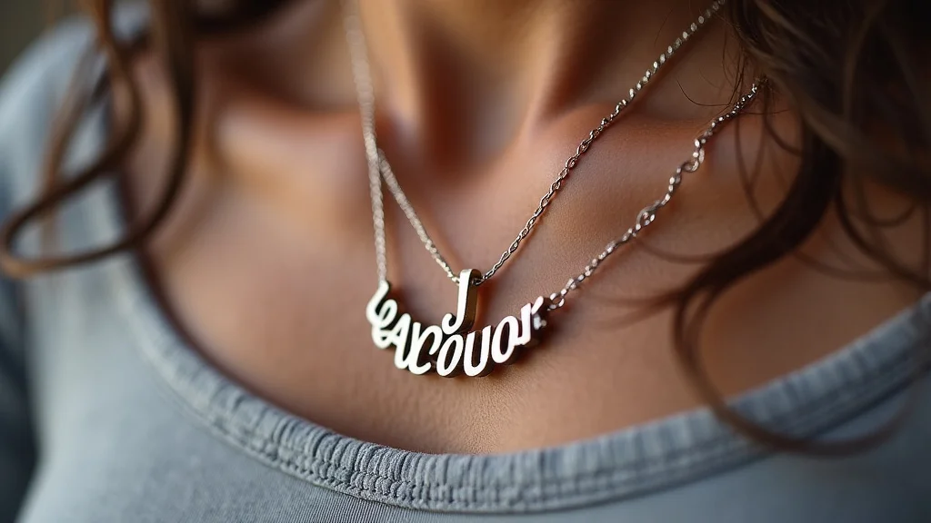 Necklaces with Names on Pendants: The Perfect Personalized Gift